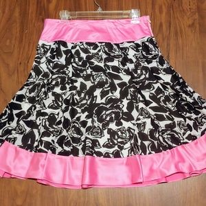 Sunny Taylor Petite Floral 'chic' Skirt